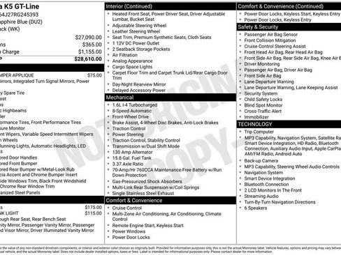 Used 2024 Kia K5 GT-Line FWD image 4