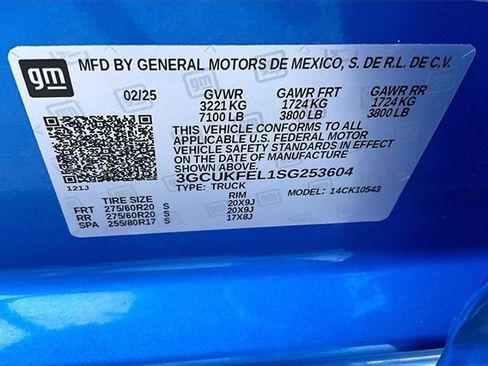 Used 2025 Chevrolet Silverado 1500 LT Trail Boss w/ Convenience Package II image 20