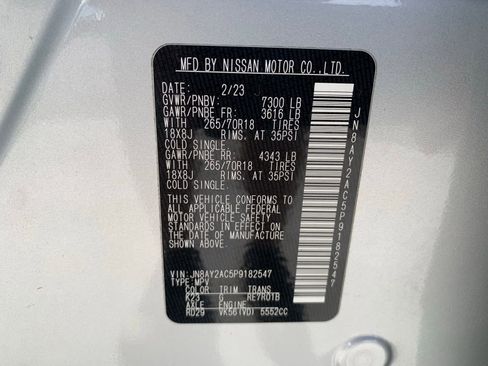 Used 2023 Nissan Armada SV image 52