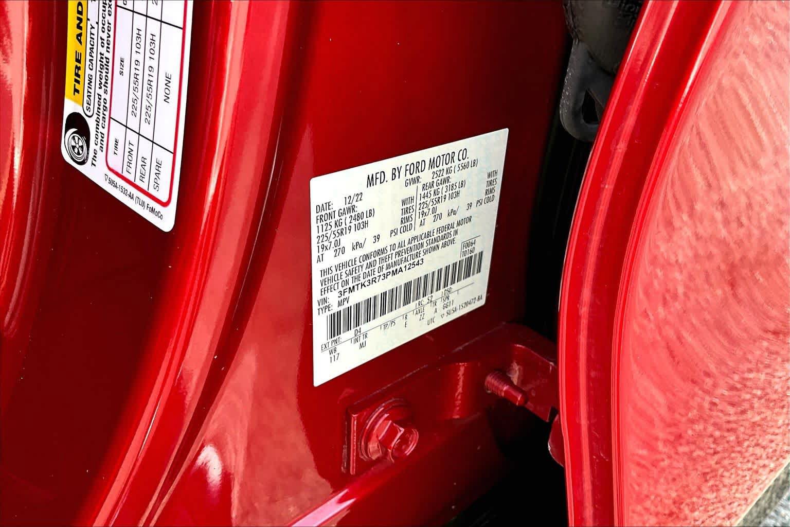 Certified 2023 Ford Mustang Mach-E Premium RWD image 33
