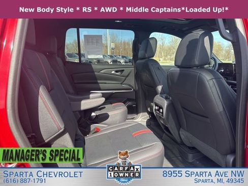 Certified 2024 Chevrolet Traverse RS AWD/4WD image 36