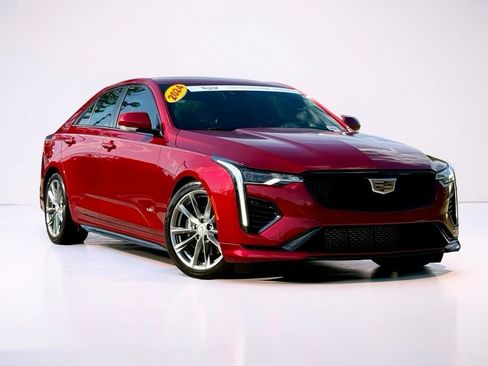 Certified 2024 Cadillac CT4 V w/ Navigation Package RWD image 2