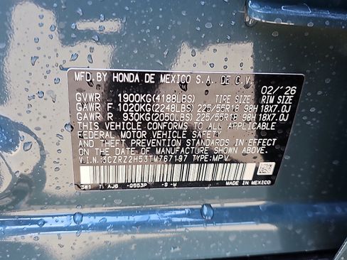 New 2026 Honda HR-V Sport image 10