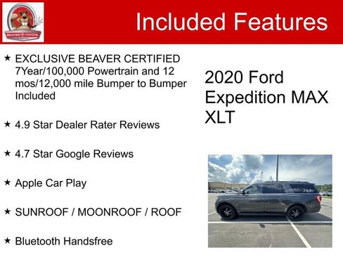 Used 2020 Ford Expedition Max XLT w/ Equipment Group 201A RWD image 5