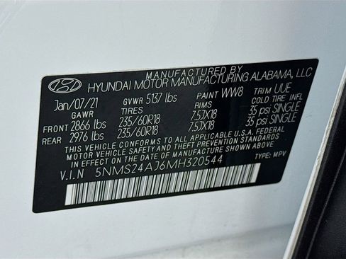 Used 2021 Hyundai Santa Fe SEL image 33