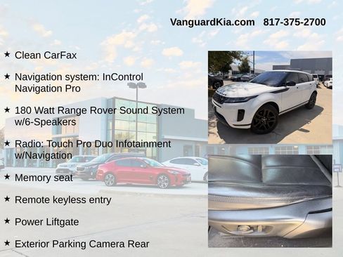 Used 2020 Land Rover Range Rover Evoque SE AWD/4WD image 6