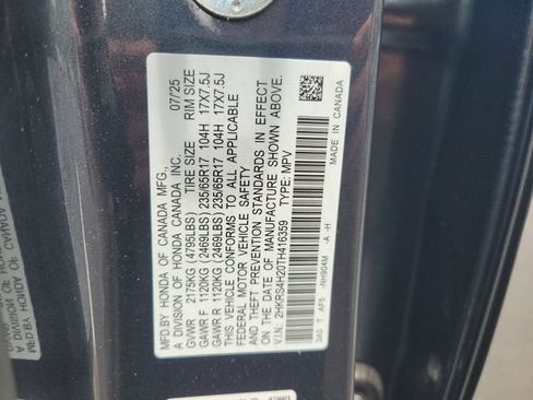 Certified 2026 Honda CR-V LX image 41