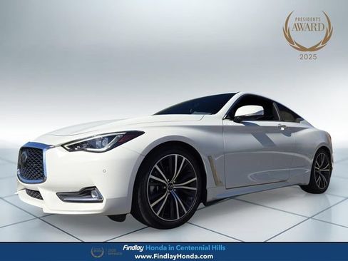 Used 2021 INFINITI Q60 3.0t Luxe w/ Cargo Package RWD image 1