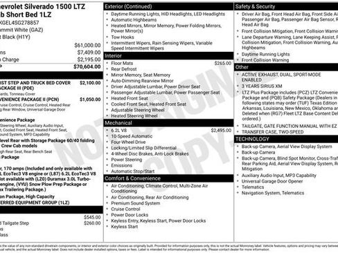 New 2025 Chevrolet Silverado 1500 LTZ image 4