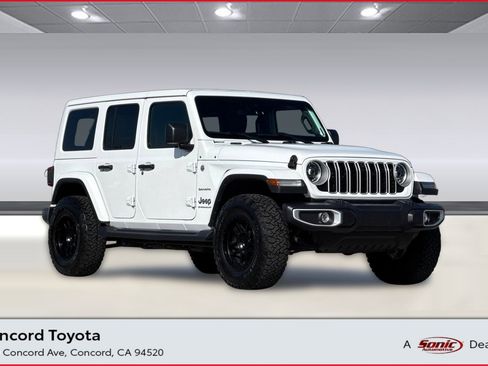 Used 2024 Jeep Wrangler Sahara w/ Technology Group image 1