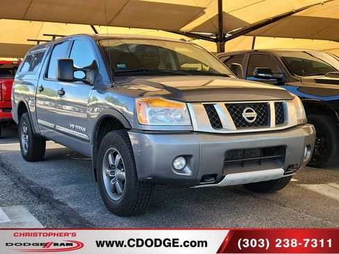 Used 2013 Nissan Titan PRO-4X w/ Pro-4x Luxury Pkg AWD/4WD image 1