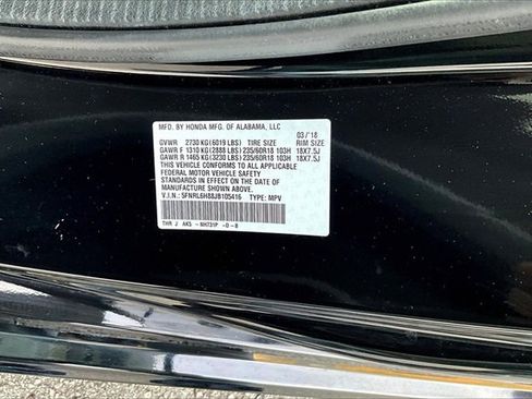 Used 2018 Honda Odyssey Touring image 36