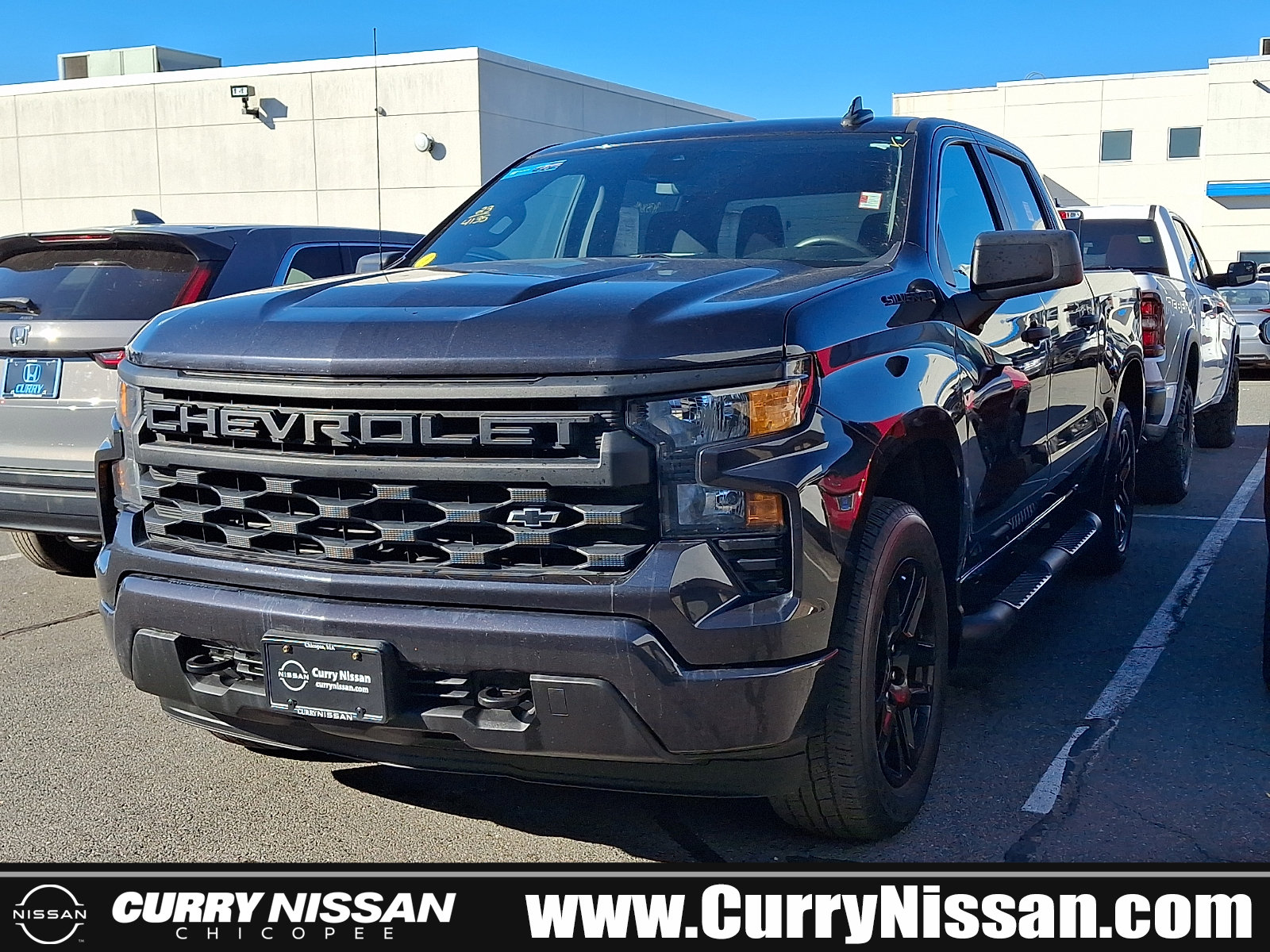 Used 2023 Chevrolet Silverado 1500 Custom w/ LPO, Dark Essentials Package AWD/4WD image 1