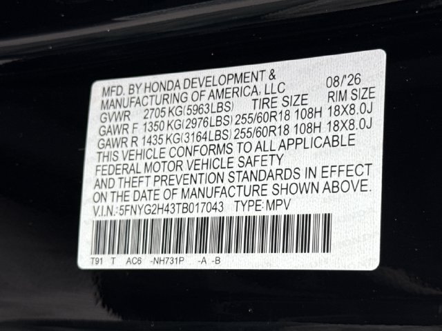New 2026 Honda Pilot EX-L image 41