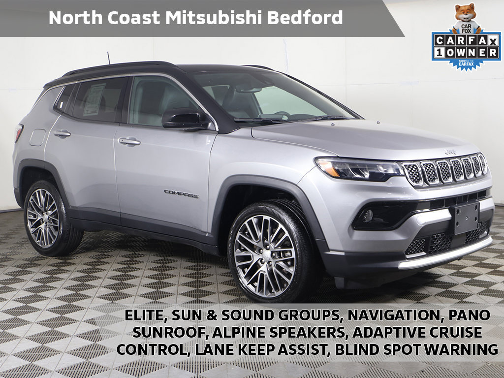 Used 2023 Jeep Compass Limited w/ Sun and Sound Group AWD/4WD 360° Tour