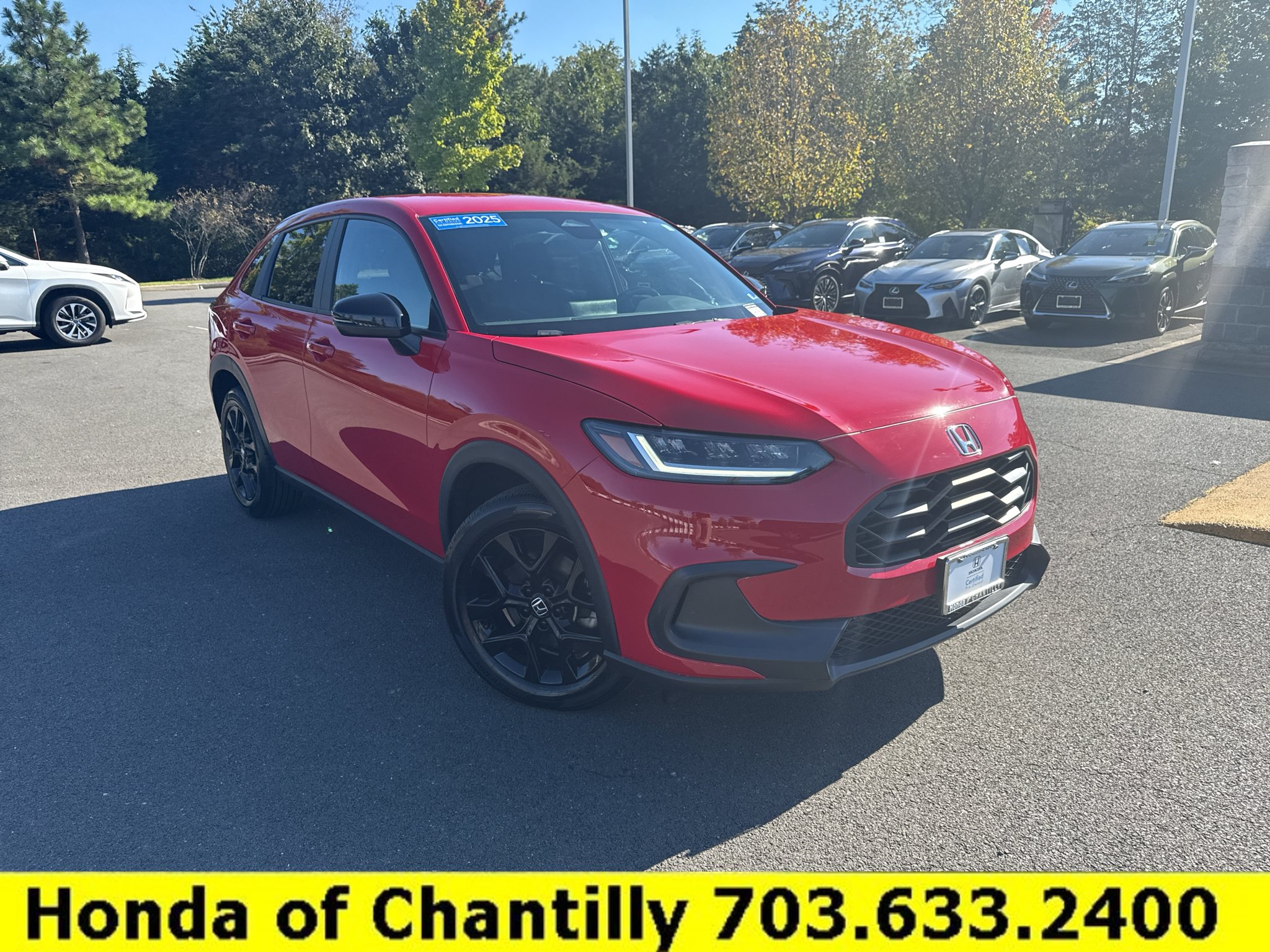 Certified 2025 Honda HR-V Sport image 1