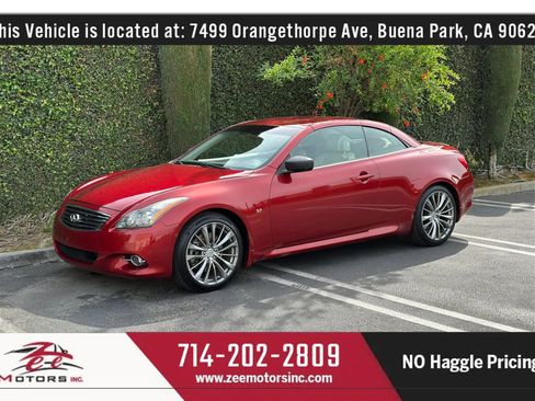 Used 2014 INFINITI Q60 Convertible w/ Premium Package image 15