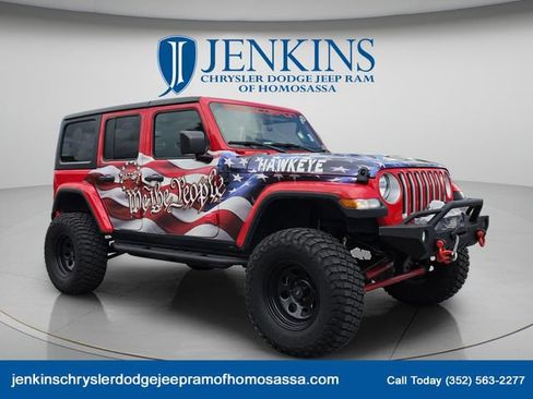 Used 2022 Jeep Wrangler Unlimited Sahara AWD/4WD image 2