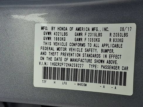 Used 2017 Honda Accord EX image 27