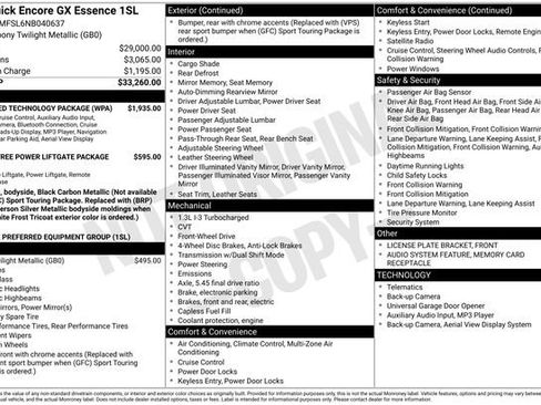 Used 2022 Buick Encore GX Essence w/ Advanced Technology Package image 14