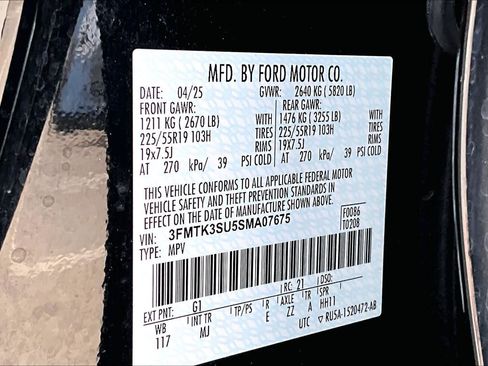 Certified 2025 Ford Mustang Mach-E Premium AWD/4WD image 33