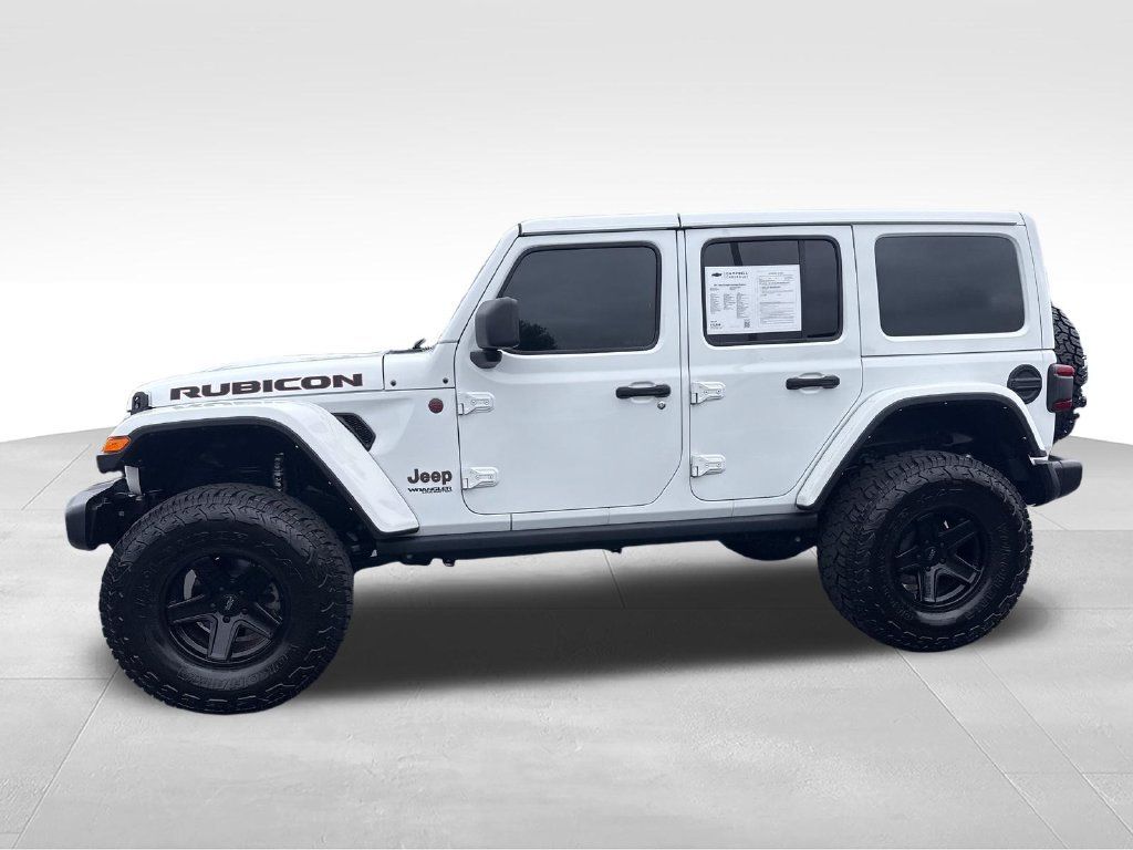 Used 2021 Jeep Wrangler Unlimited Rubicon w/ Safety Group AWD/4WD image 2