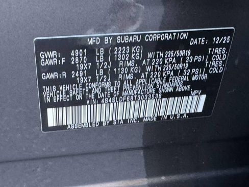 Certified 2026 Subaru Forester Sport w/ Sport Package AWD/4WD image 25