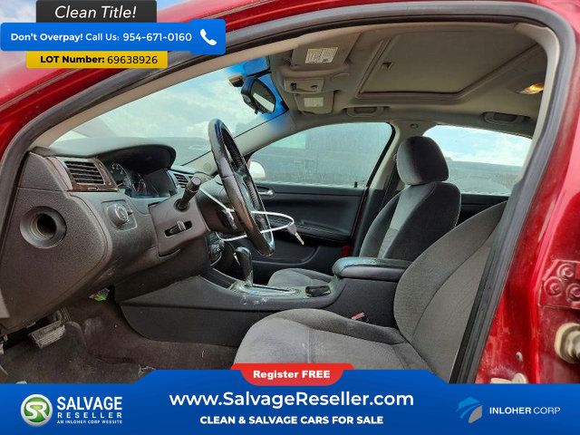 Used 2014 Chevrolet Impala LT w/ LT Sunroof Package FWD image 9