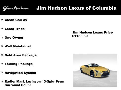 Certified 2024 Lexus LC 500 Convertible image 4