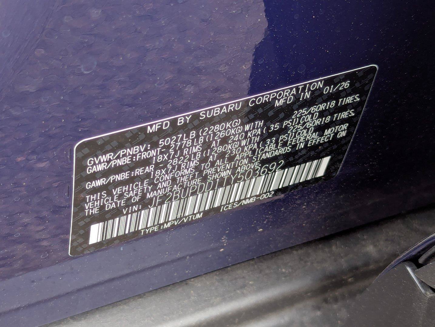 New 2026 Subaru Outback Limited AWD/4WD image 44