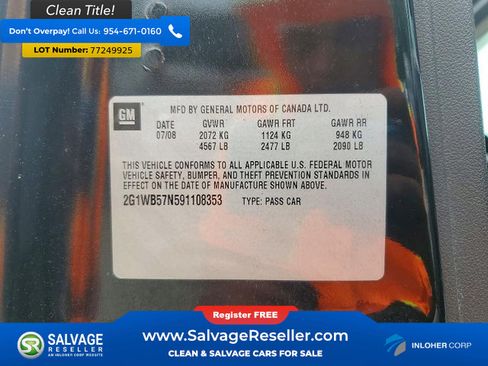 Used 2009 Chevrolet Impala LS FWD image 16