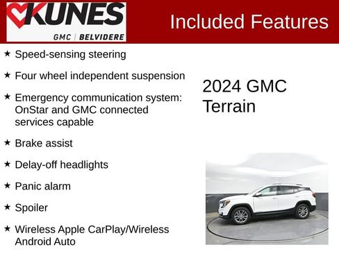 Used 2024 GMC Terrain SLT AWD/4WD image 3