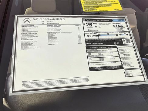 New 2027 Mercedes-Benz GLC 300 4MATIC image 18