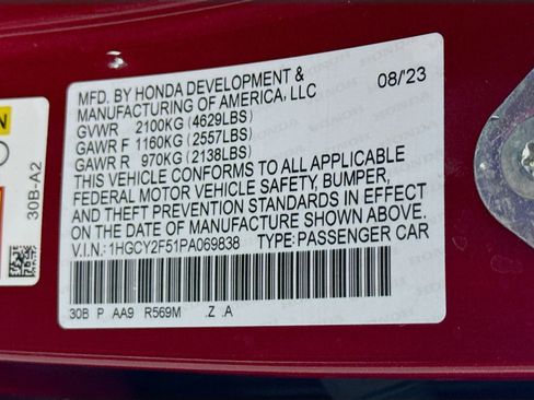 Used 2023 Honda Accord Sport image 40