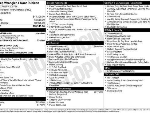 New 2026 Jeep Wrangler Rubicon w/ Safety Group image 14