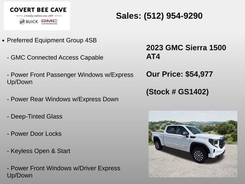 Used 2023 GMC Sierra 1500 AT4 AWD/4WD image 6
