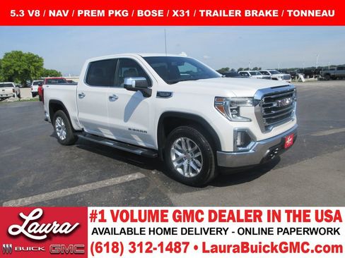 Used 2019 GMC Sierra 1500 SLT w/ SLT Premium Package AWD/4WD image 1