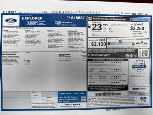Used 2026 Ford Explorer ST-Line AWD/4WD image 30