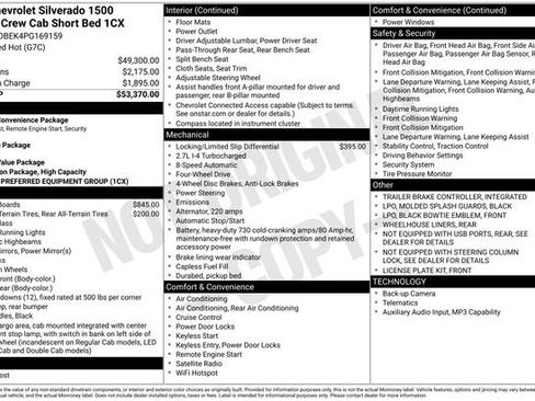 Certified 2023 Chevrolet Silverado 1500 Custom AWD/4WD image 32