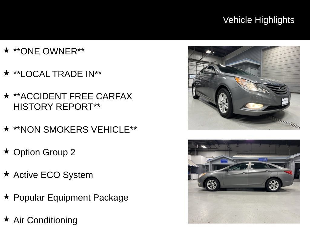 Used 2013 Hyundai Sonata GLS w/ Popular Equipment Pkg FWD image 12