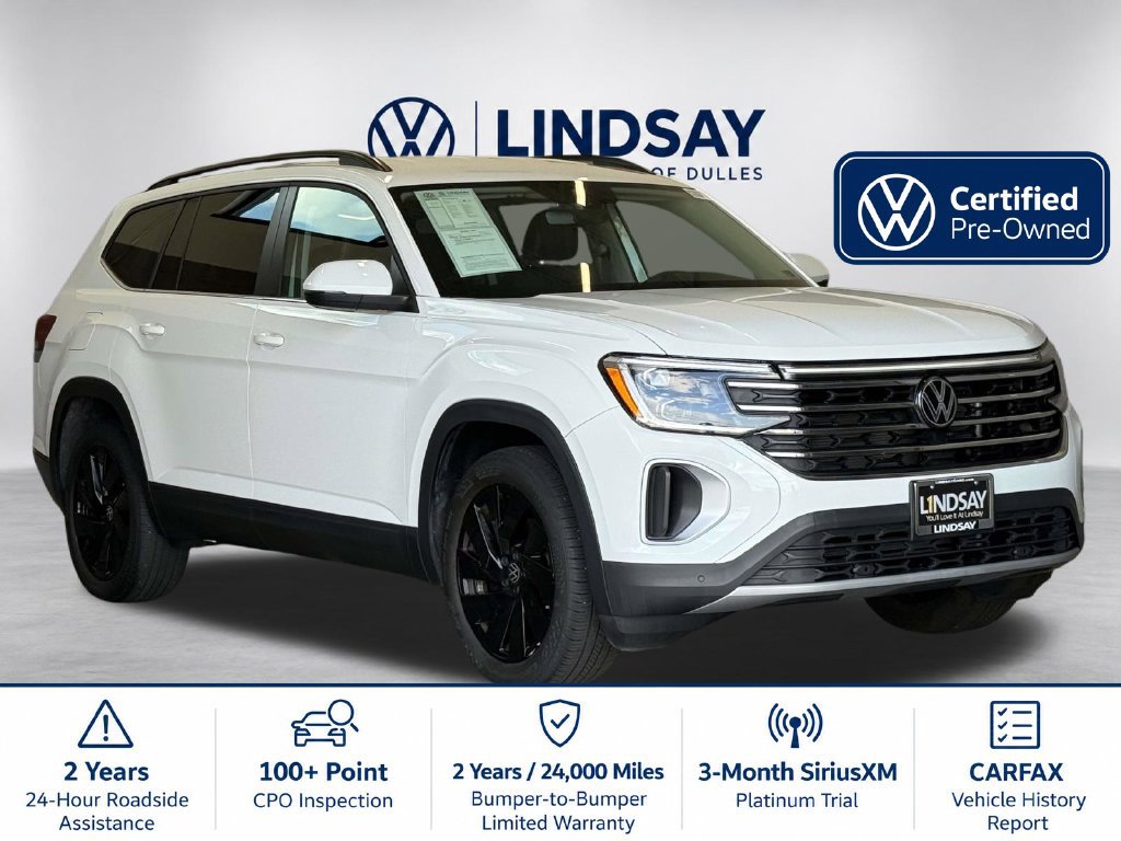 Used 2024 Volkswagen Atlas SE AWD/4WD image 1