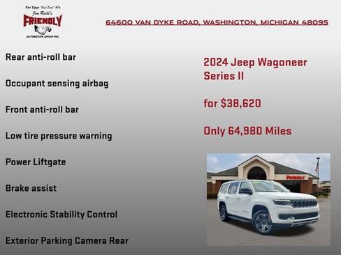Used 2024 Jeep Wagoneer Series II w/ Flexible Seating Group AWD/4WD image 30