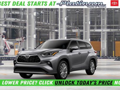 New 2026 Toyota Highlander Platinum