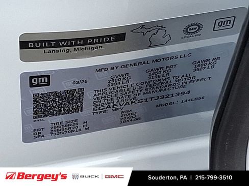 New 2026 Buick Enclave Preferred w/ Power Package AWD/4WD image 23