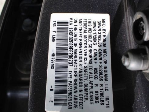Used 2015 Honda Civic EX image 42