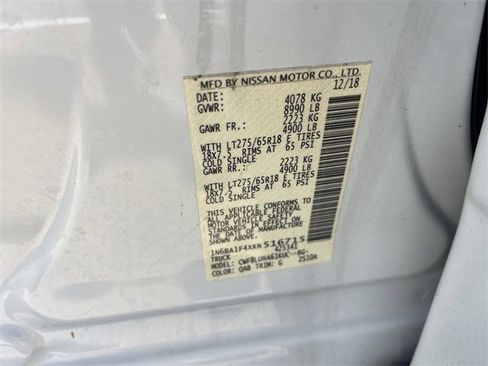 Used 2019 Nissan Titan PRO-4X w/ Pro-4x Convenience Package image 33