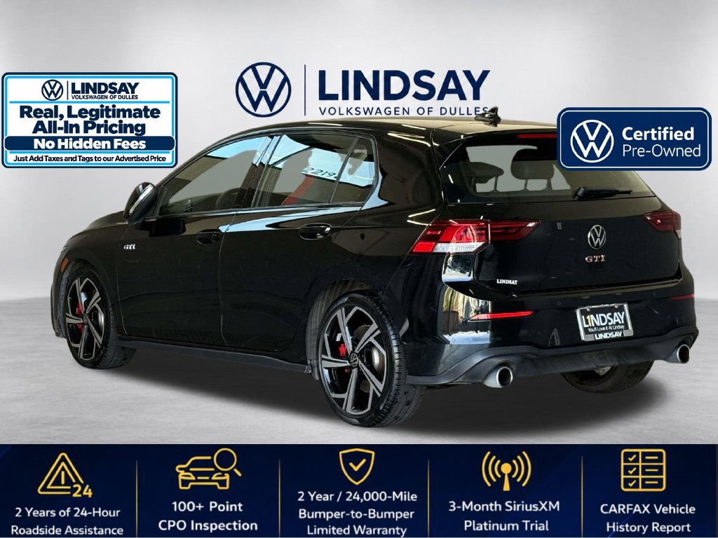 Certified 2025 Volkswagen GTI SE FWD image 4