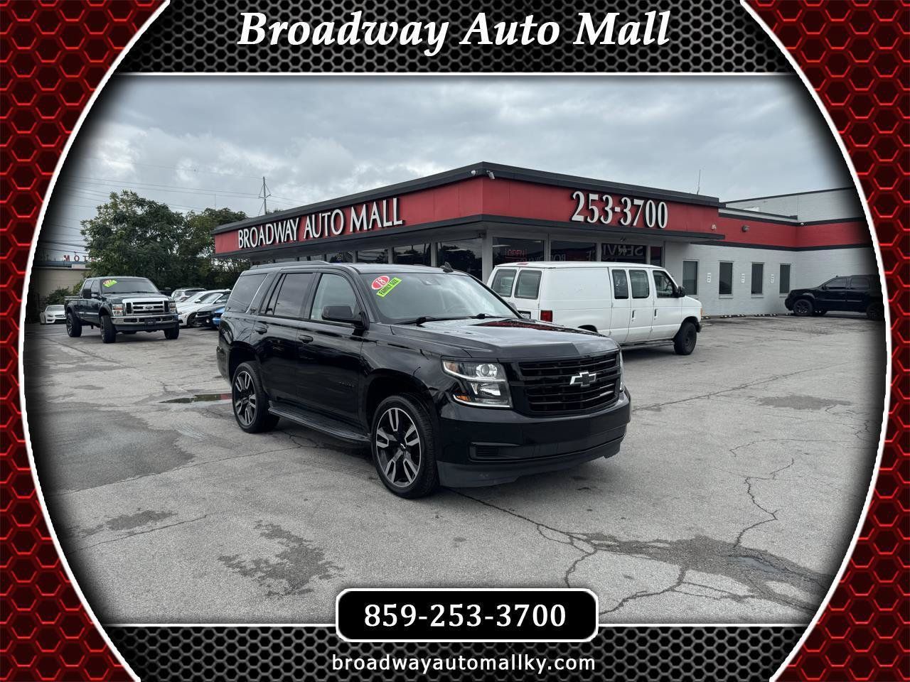 Used 2018 Chevrolet Tahoe LT w/ RST Edition AWD/4WD image 1
