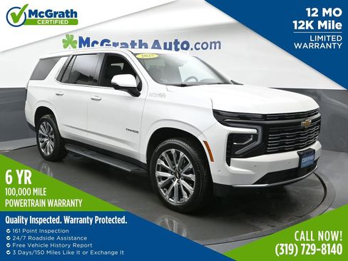 Certified 2025 Chevrolet Tahoe High Country w/ Sun And Tow Package image 1