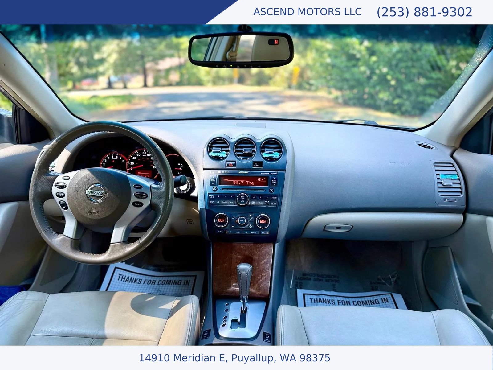 Used 2007 Nissan Altima 2.5 S w/ SL Pkg FWD image 12